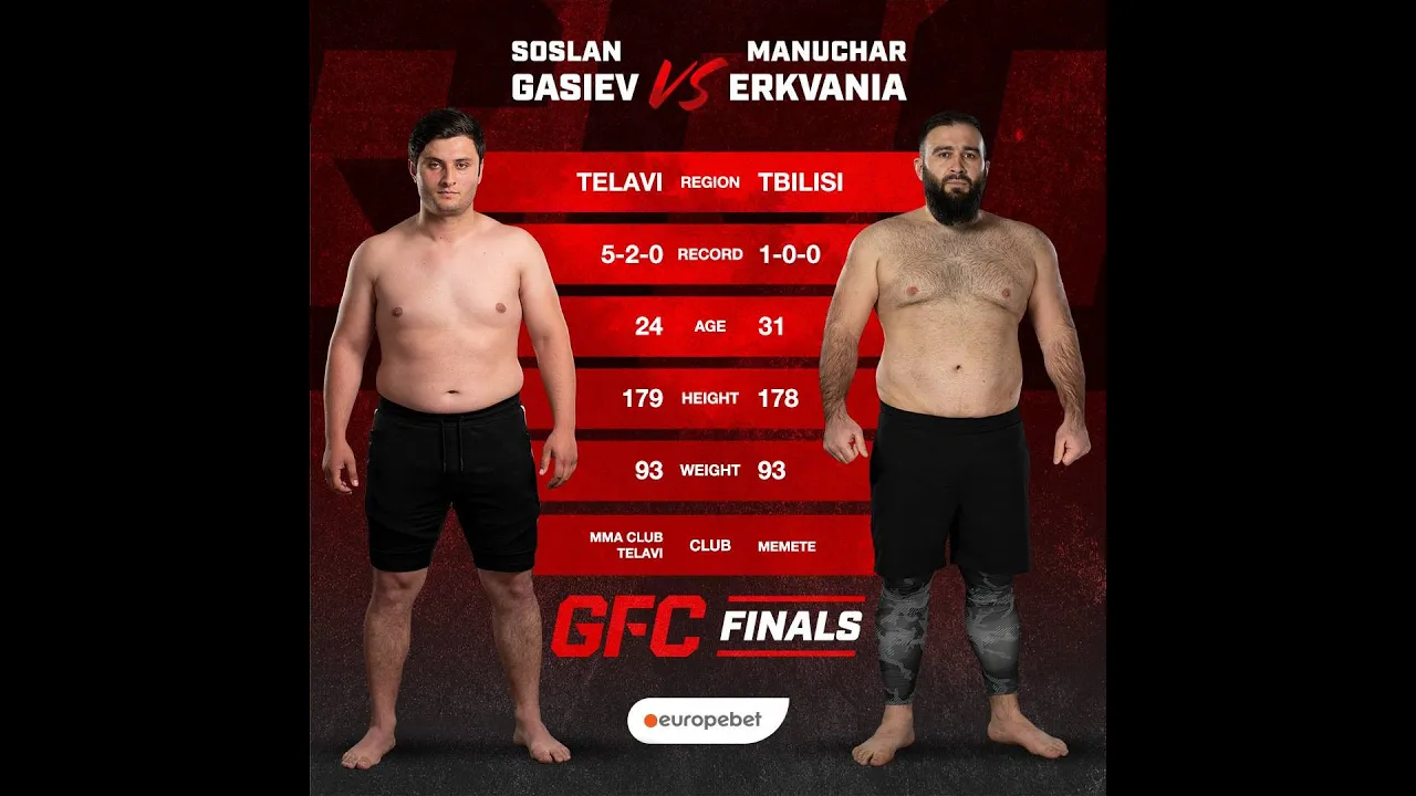 GFC 11 | Soslan Gasievi VS Manuchar Erkvania backdrop