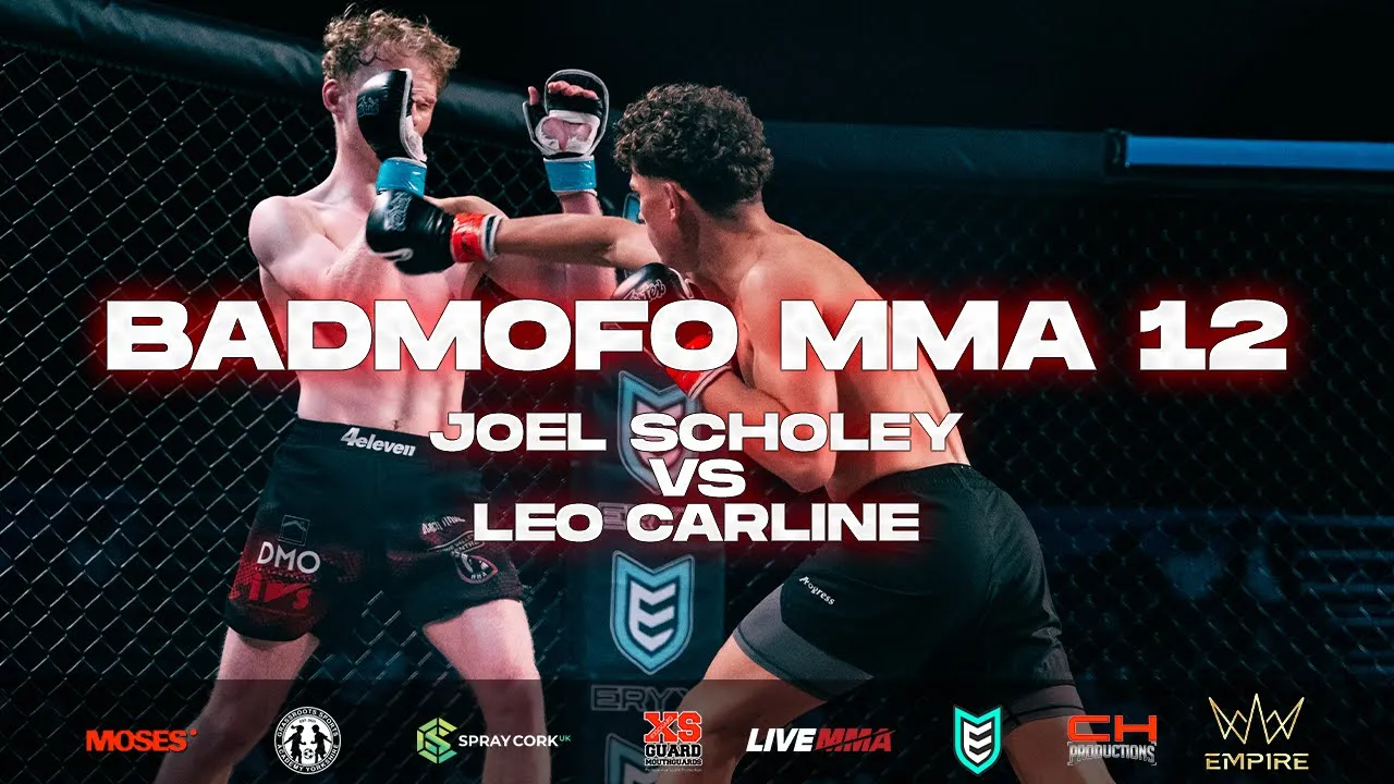 BMF 12 | Joel Scholey vs Leo Carline | Amateur MMA background