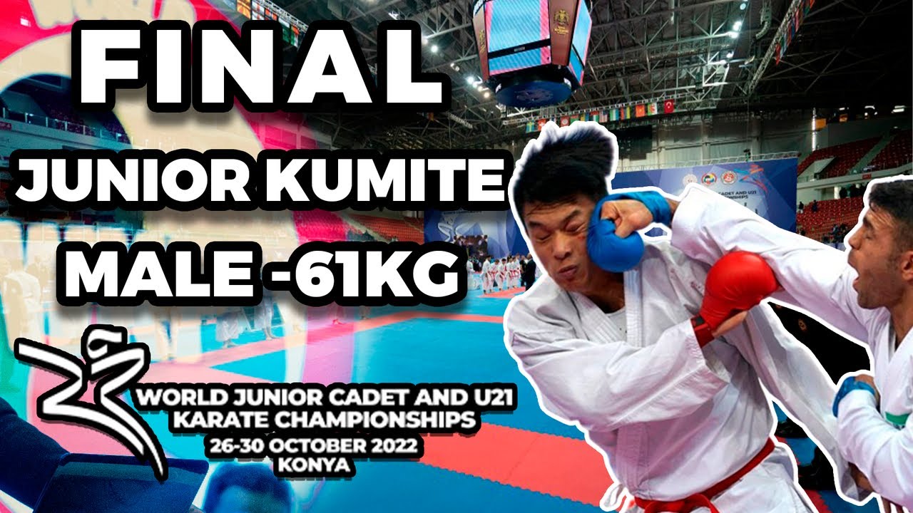 FINAL Kumite Junior Male -61kg World Championship Konya 2022