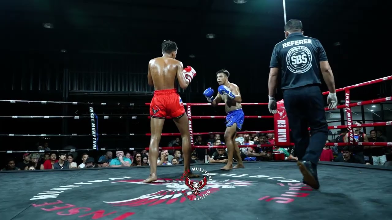 BOUT 5 🔴 Japan (Kru Oh Muay Thai) 🇹🇭 🔵 Jomvo (Lions MMA Club) 🇹🇭  🏆 Red Win by TKO