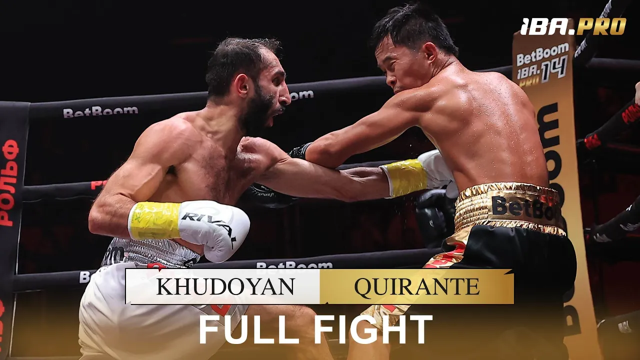 FULL FIGHT | Edmond Khudoyan 🇷🇺 vs Jeplex Quirante 🇵🇭 | IBA.Pro 14