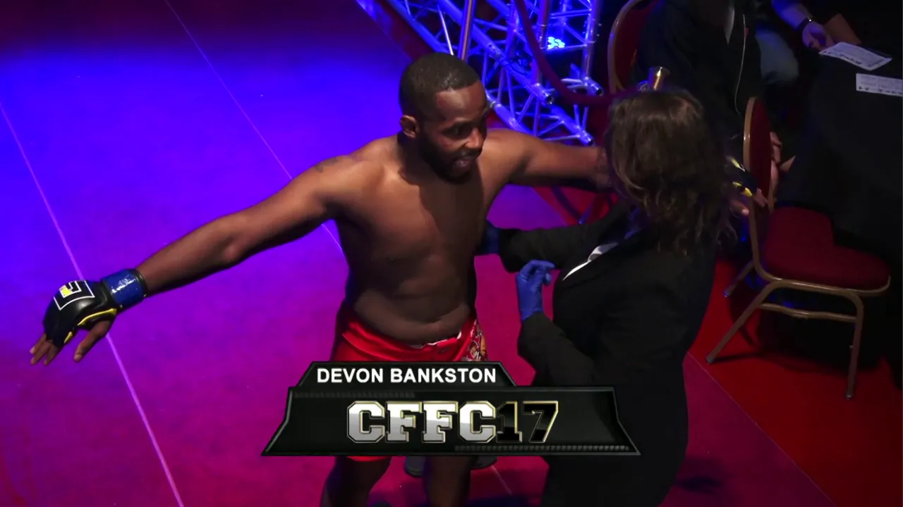Chosen Few Fighting Championship Devon Bankston vs Kegan Gennrich background