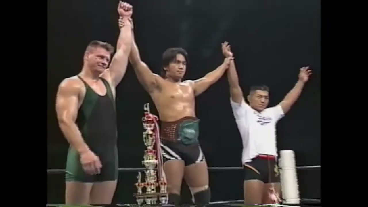 Masayuki Naruse vs Christopher Haseman (RINGS 8-13-97) background