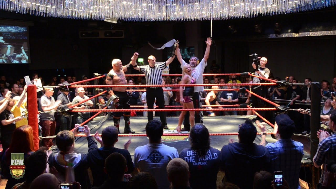Preston City Wrestling - SuperShow 2 DVD & Blu Ray Official Trailer background