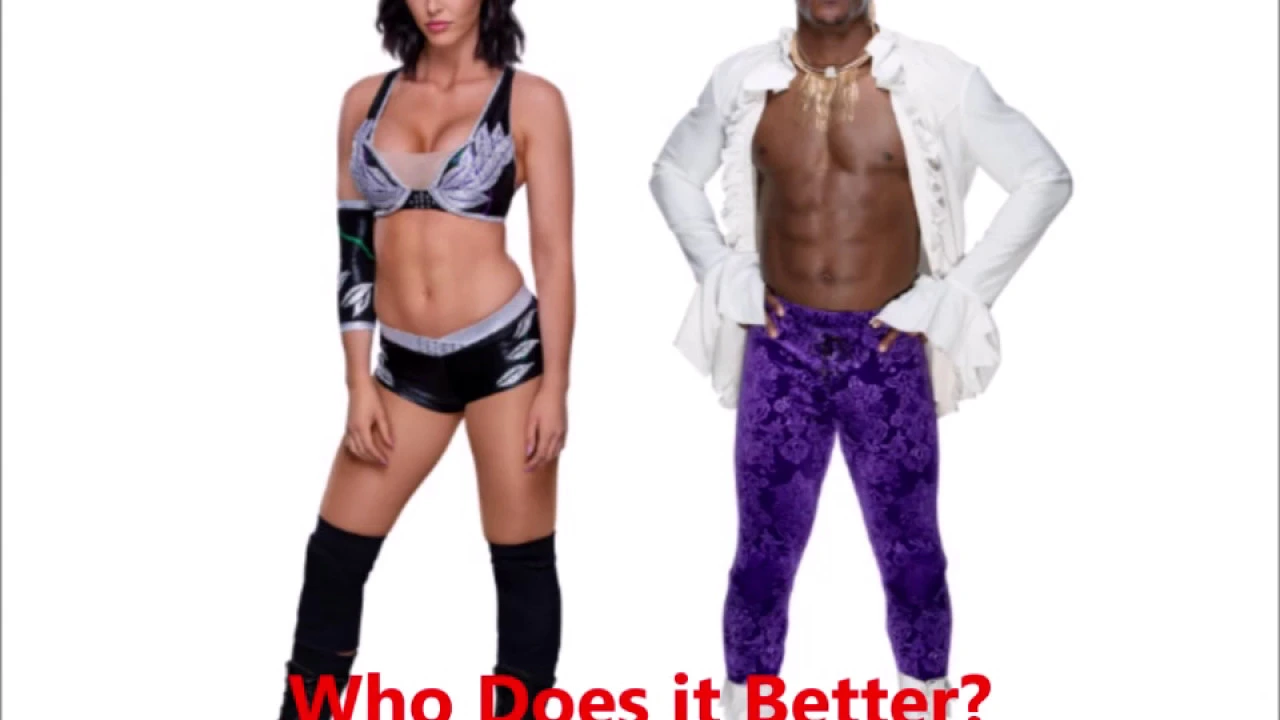 Peyton Royce vs Velveteen Dream- Death Valley Driver background