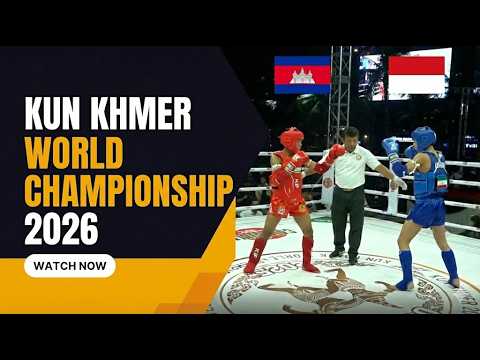 KUN KHMER WORLD CHAMPIONSHIP: TANG TIMAKARA(Cam) vs RIZKY AL HA (INDONESIA)