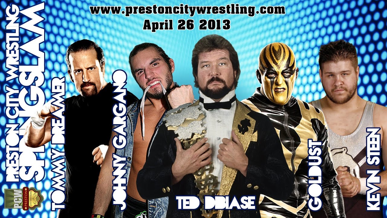 PCW - FULL Q&A with Goldust, Ted DiBiase, Tommy Dreamer, Kevin Steen & Johnny Gargano background