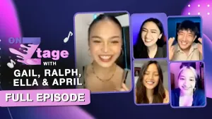On Ztage with Gail Ralph Ella April