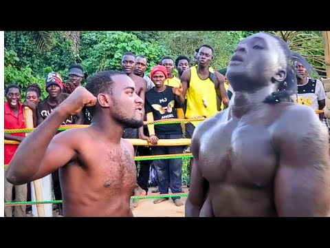 African WWE (wrestling) on TOP, see how JORDAN tricks Slim Pally @SGW