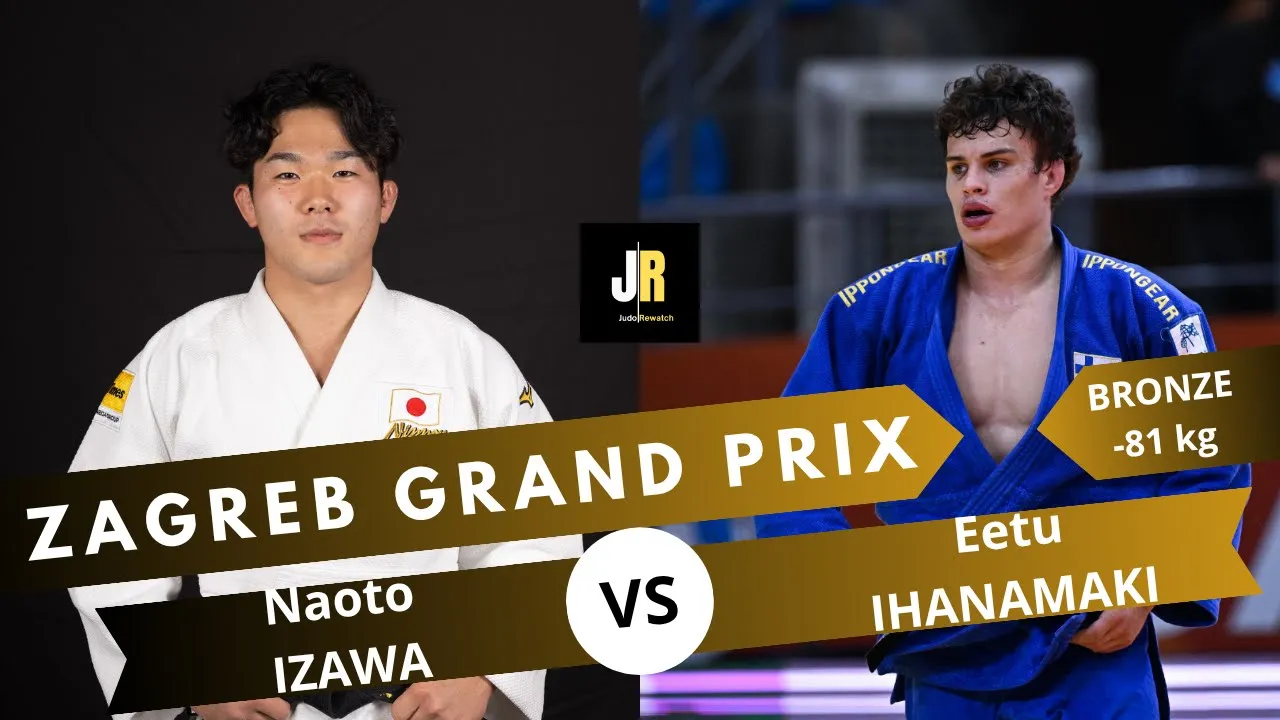 Naoto IZAWA VS Eetu IHANAMAKI Zagreb Grand Prix 2025 | BRONZE -81 kg