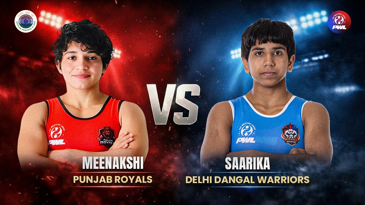 Meenakshi vs Saarika | Dominant 12–3 Victory 💪 | 53 KG | Day 15 Match 7 | PWL 2026 #pwl2026