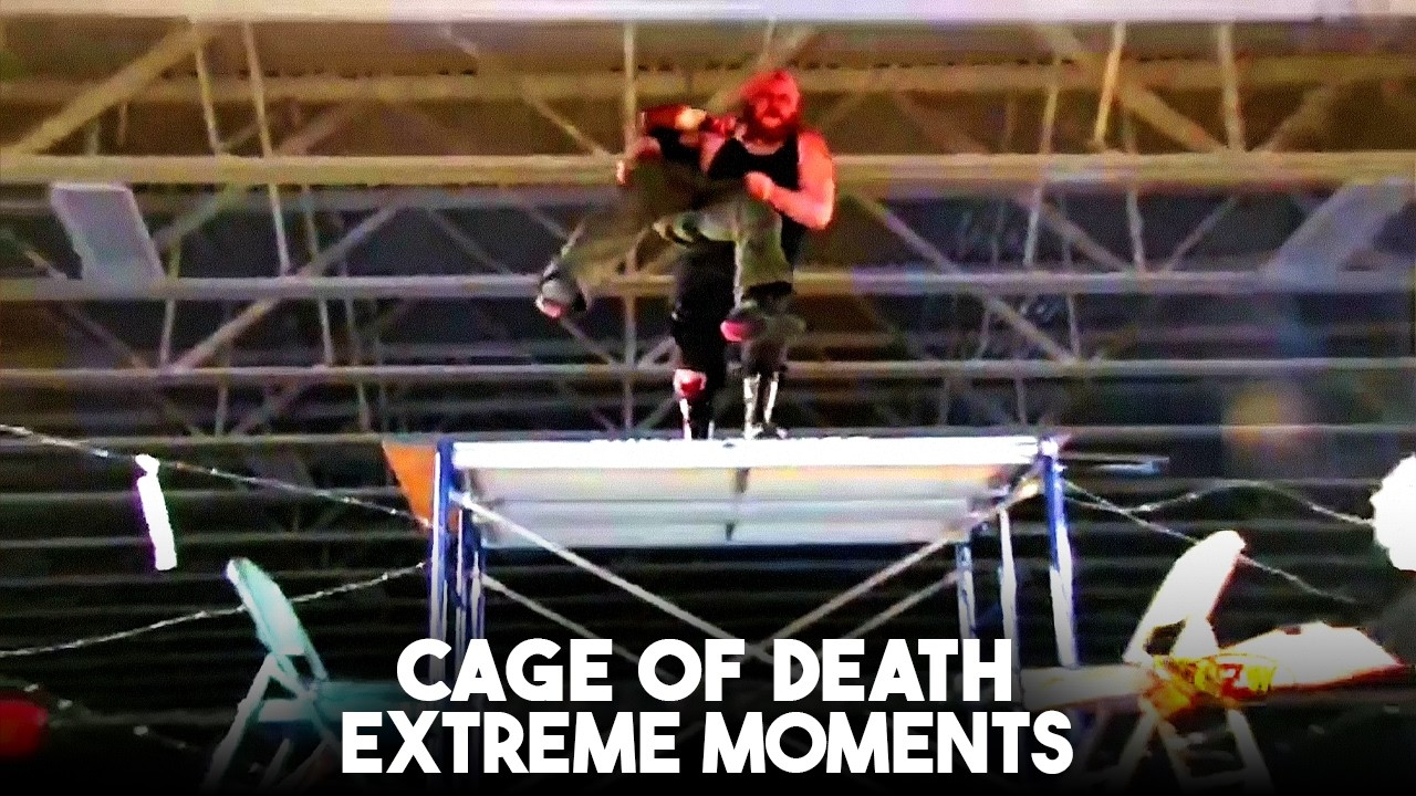 UNBELIEVABLE CZW Cage of Death HARDCORE Moments background