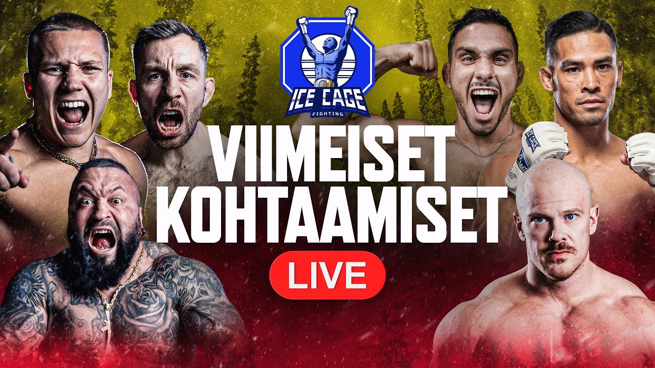 Jälkihaastattelutilaisuus | ICE CAGE 6