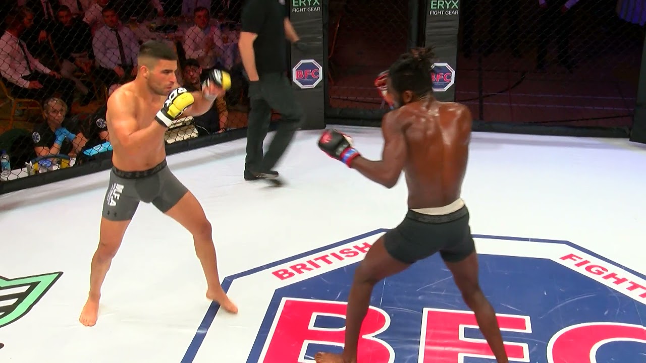 BFC1 Bout 8 Randy Mboyo vs Mostafa Hanife background