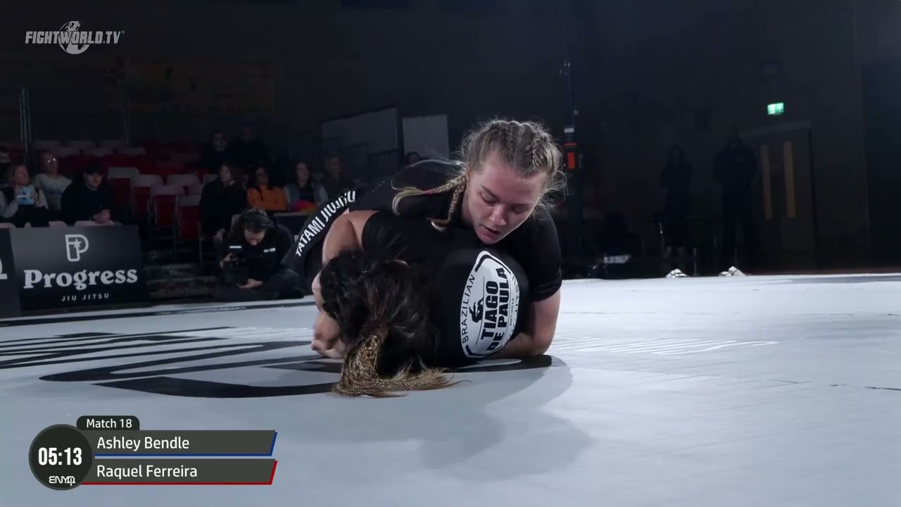 Ashley Bendle V Raquel Ferreira background