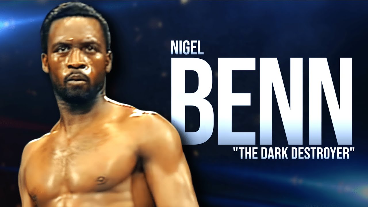 The Speed And Power Of Nigel Benn background