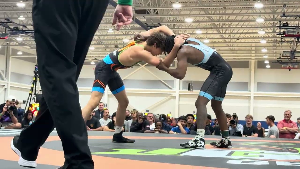 Antonio Mills Roundtree vs Vince Jasinski Fox Lake Wrestling 132lbs 2025 Grappler Fall Classic Final