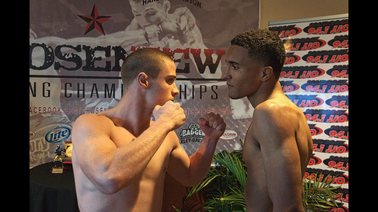 Chosen Few Fighting Championship Rocco Scanlon vs. Josh Taylor background