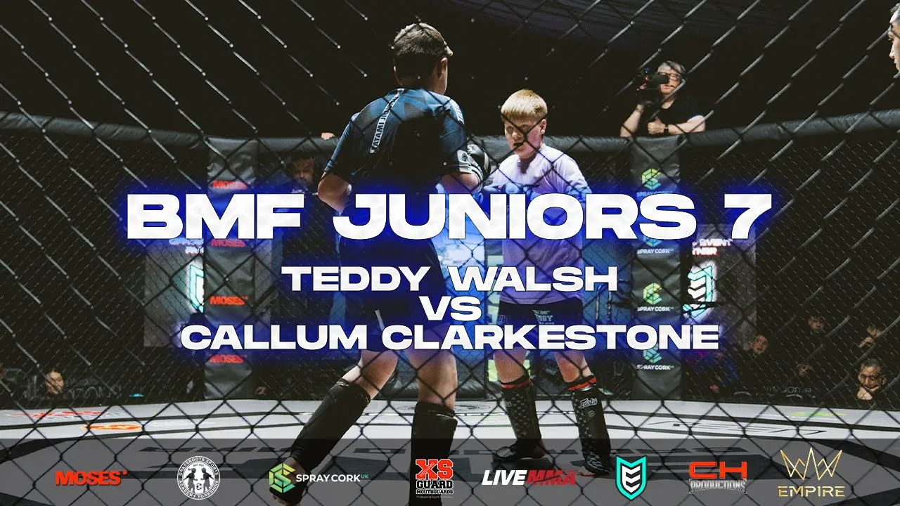 BMF Juniors 7 | Teddy Walsh vs Callum Clarkestone | Junior MMA