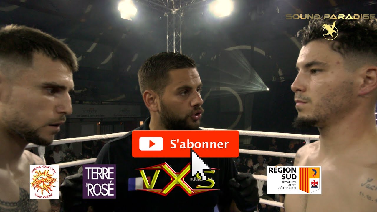 Matthan CHOINARD vs Remy SMITH By @vxstv #Phenix Muay thai background