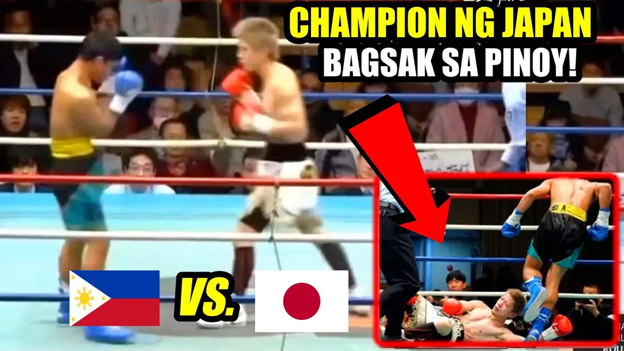 PINOY DRUNKEN MASTER! BAGSAK ANG UNDEFEATED CHAMPION NG JAPAN!