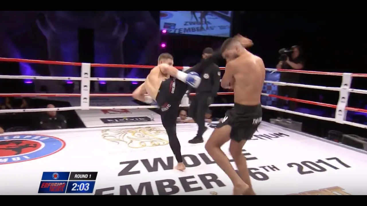 FIGHT OF THE YEAR 2017?! | Khalid El Bakouri (Morocco) vs Robin Ciric (Serbia)