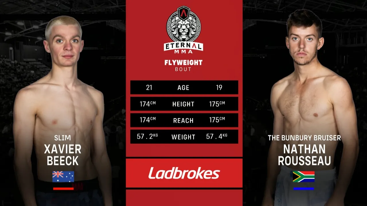 Eternal MMA 99: Xavier Beeck VS Nathan Rousseau | FULL FIGHT