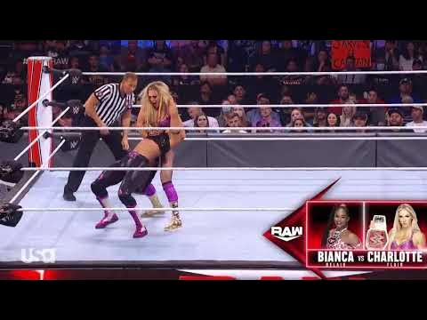 Charlotte Flair vs Bianca Belair | Sasha Banks Attacks Becky Lynch - WWE RAW October 4th 2021