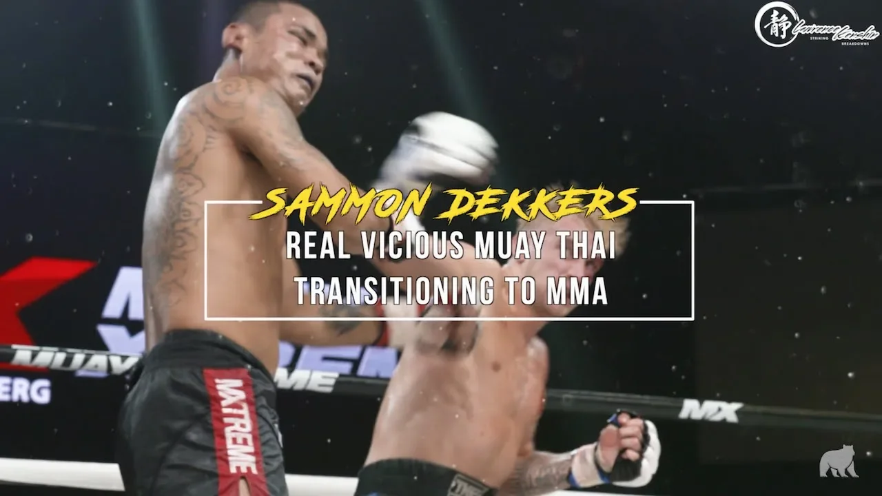 Vicious Muay Thai Transitioning to MMA