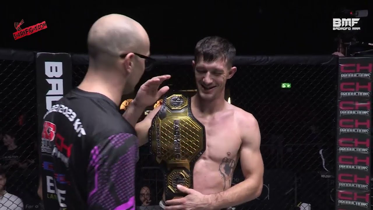 BMF 4 | Ben Fahey vs Ryan Kennedy | K1 Title background