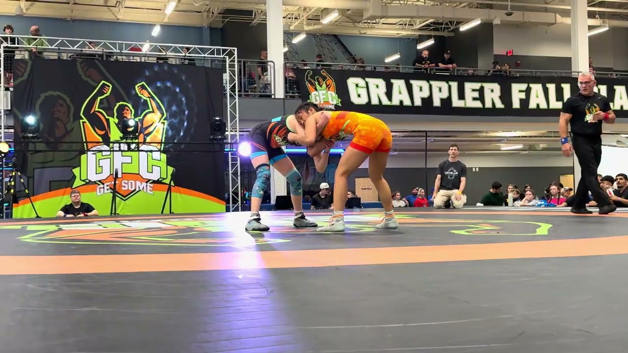 Natalie Lippstreu Level Up vs Riley Kongkaeow Round Lake 100lbs 2025 Grappler Fall Classic Finals