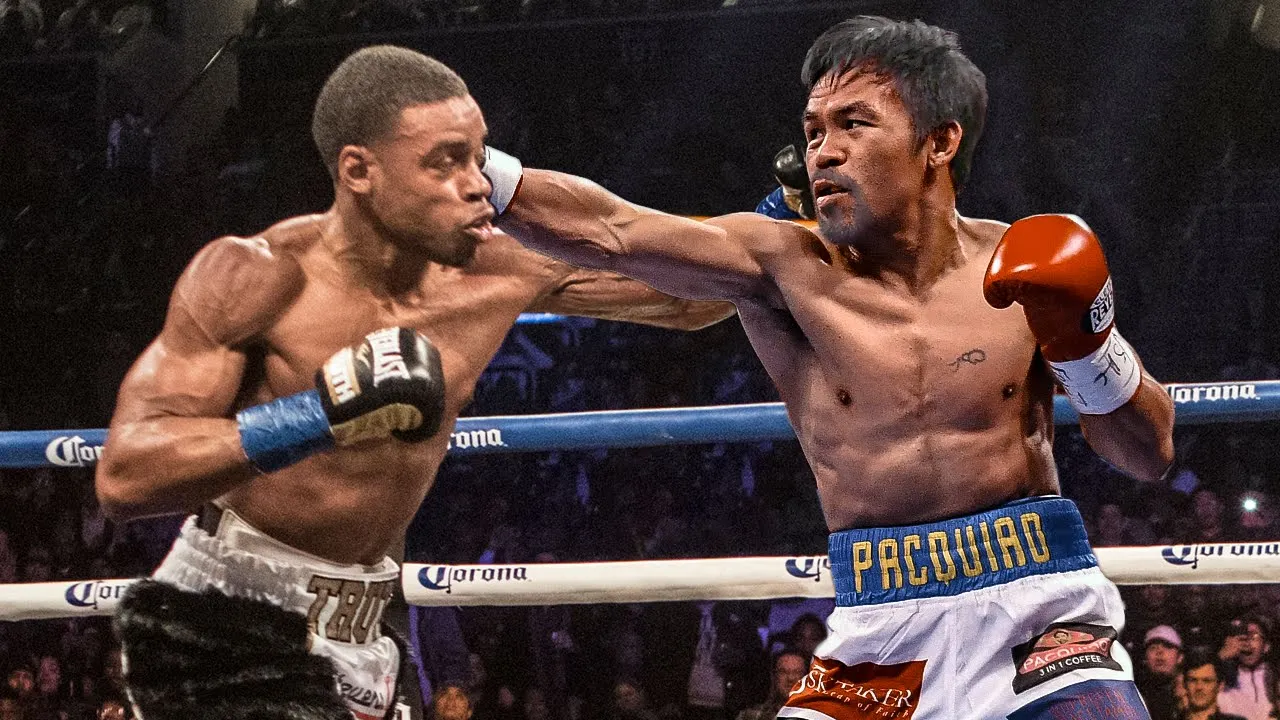 25 Times when Errol Spence Jr. DESTROYED his OPPONENT (2022) background