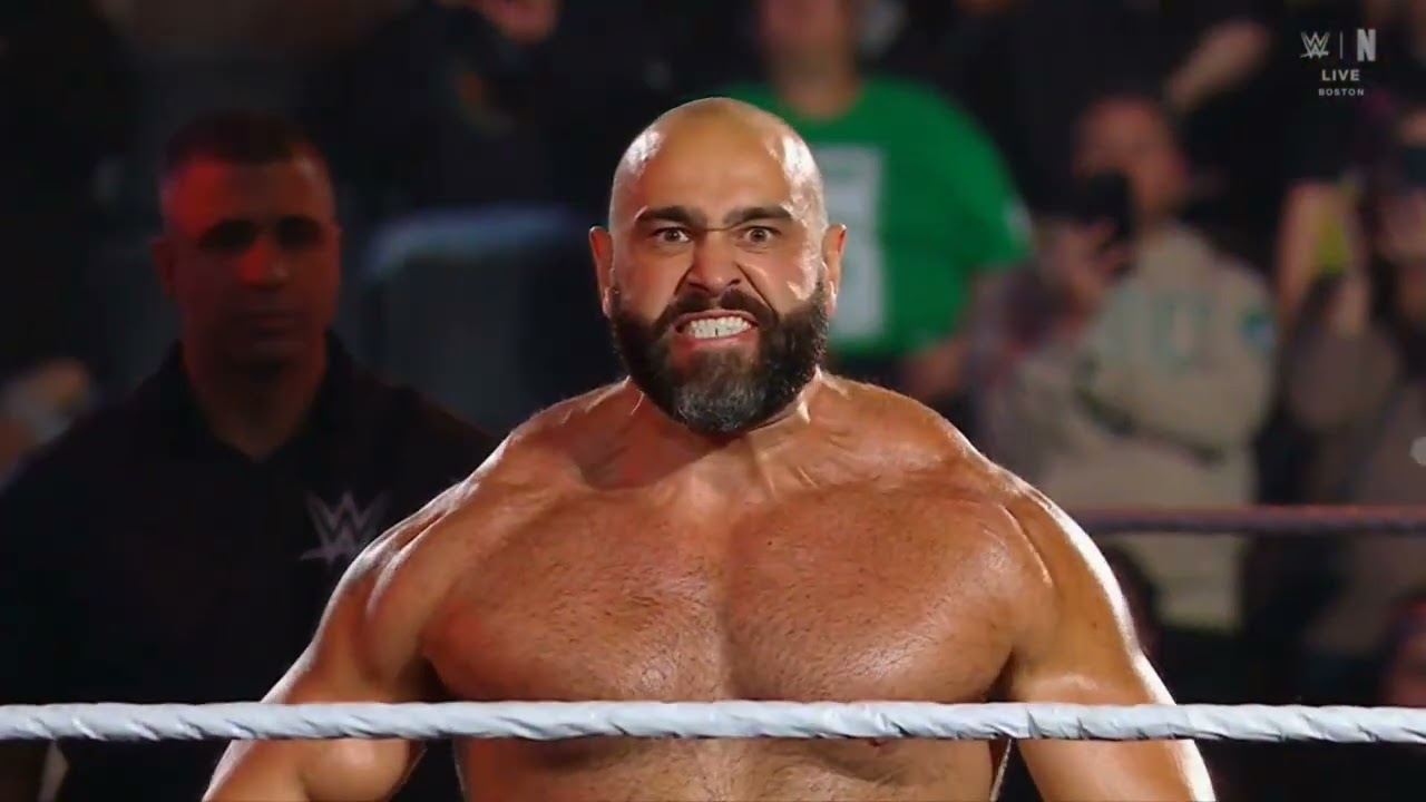 WWE RAW DAMIAN PRIEST VS RUSEV 11/10/25