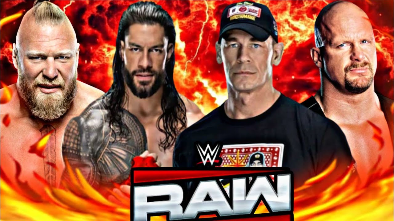 FULL MATCH - Roman Reigns & Brock Lesnar Vs. John Cena & Steave Austin : WWE Raw Netflix 2026