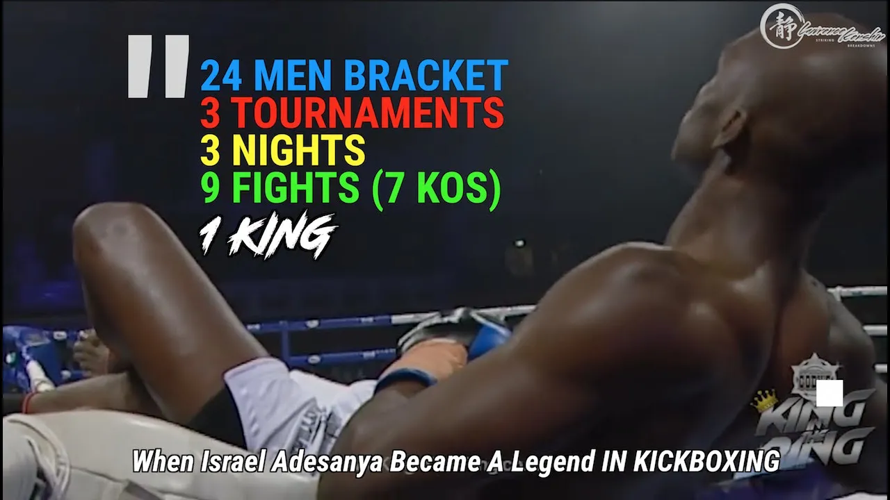 24 Men, 1 King | Israel Adesanya's Most Spectacular Feat to Date background