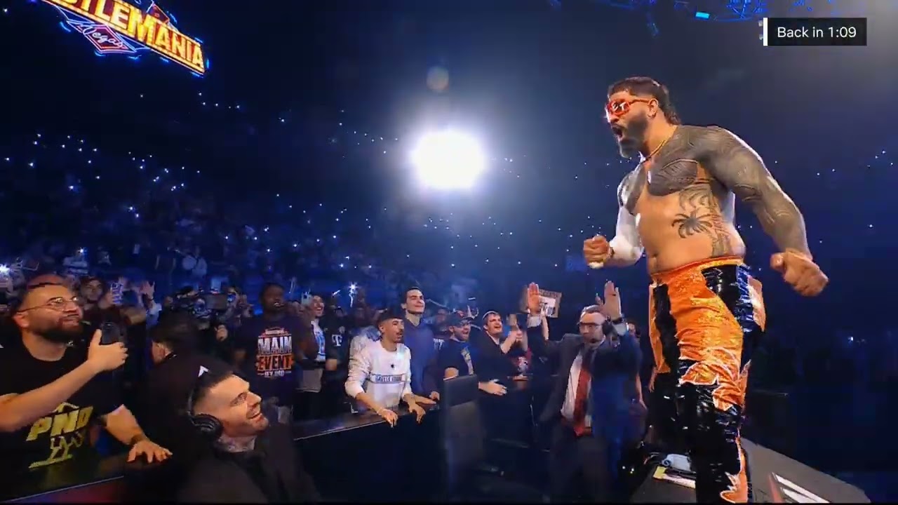 WWE RAW JEY USO VS AUSTIN THEORY 03/17/25