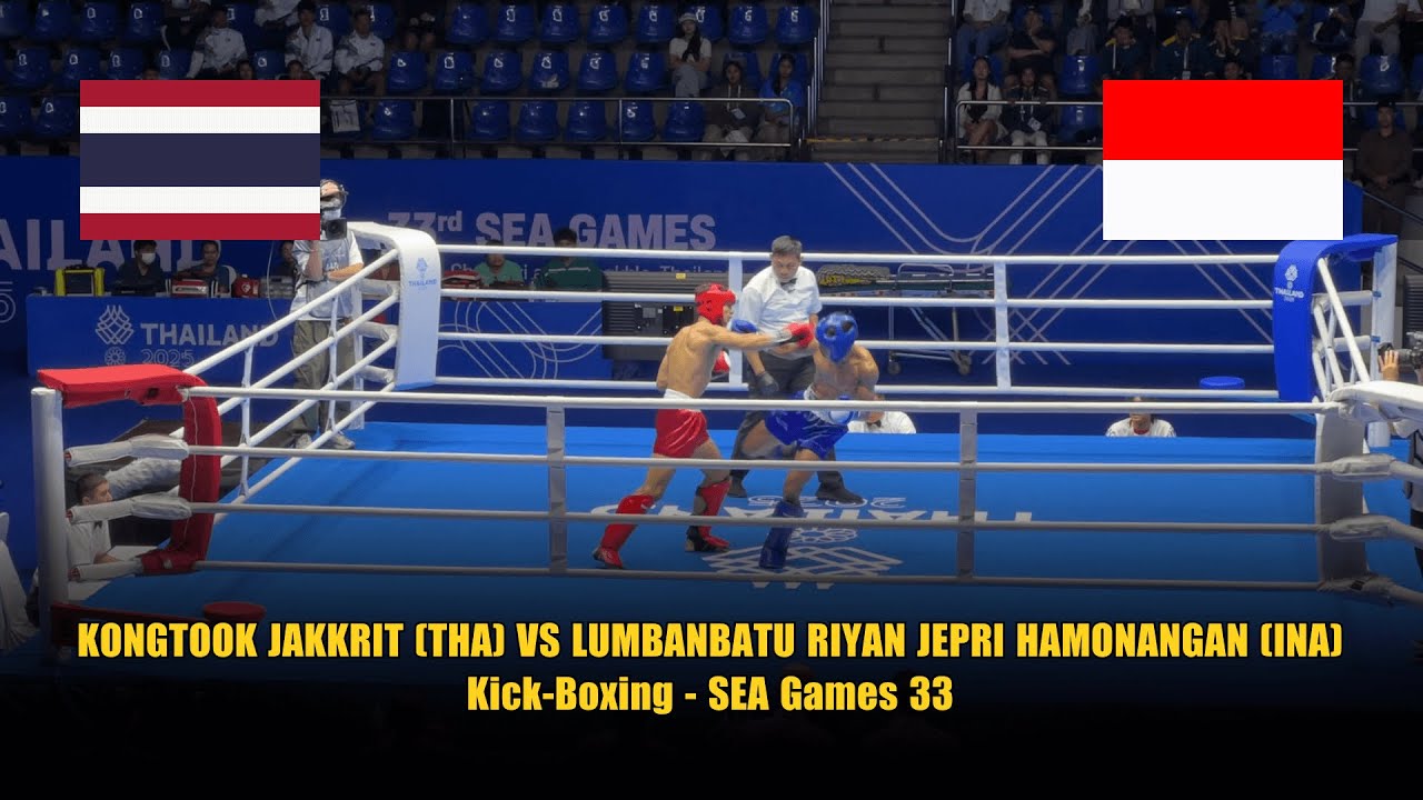 MEN’S K-1 - 60KG: KONGTOOK JAKKRIT (THA) VS LUMBANBATU RIYAN JEPRI HAMONANGAN (INA) – SEA GAMES 33