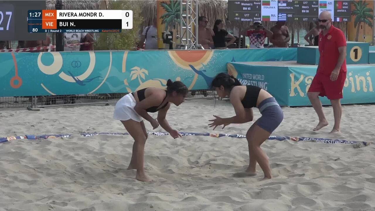 Danna Valentina RIVERA MONDRAGON (MEX) vs. Ngoc Thao Thom BUI (VIE) • D | Round 2 • Women's BW 55Kg