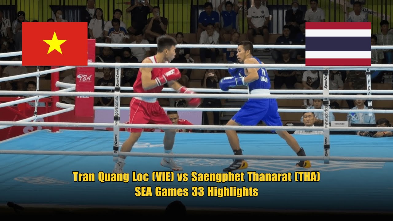 Men’s Boxing Bantamweight: Tran Quang Loc (VIE) vs Saengphet Thanarat (THA) – SEA Games 33