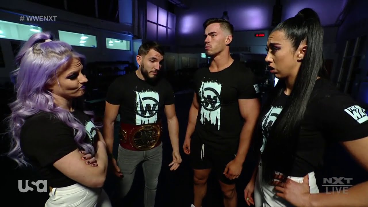 WWE NXT 10/03/21: Ember Moon, Shotzi Blackheart & The Way Backstage Segment