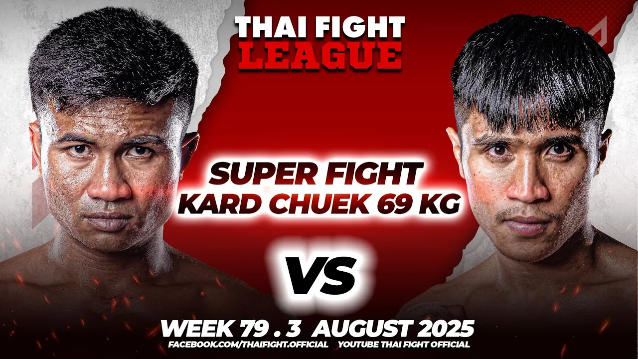 Petch-Bangsaray Por.Aowtalay Bangsaray VS Superjeng P.K.Saenchai | THAI FIGHT LEAGUE #79 background
