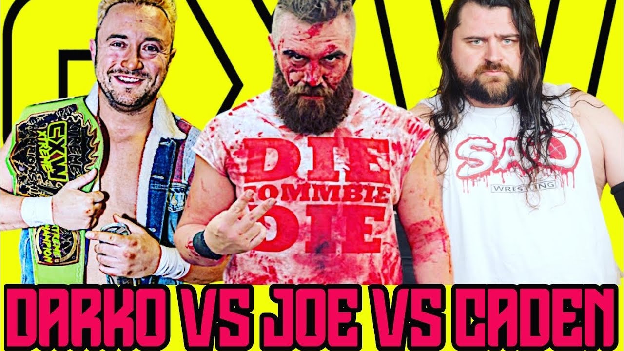 XTREME CHAMPIONSHIP DANNY DARKO VS BIG FN JOE VS MICHAEL CADEN @ SUMMERSMASH IT 2023 #britwres
