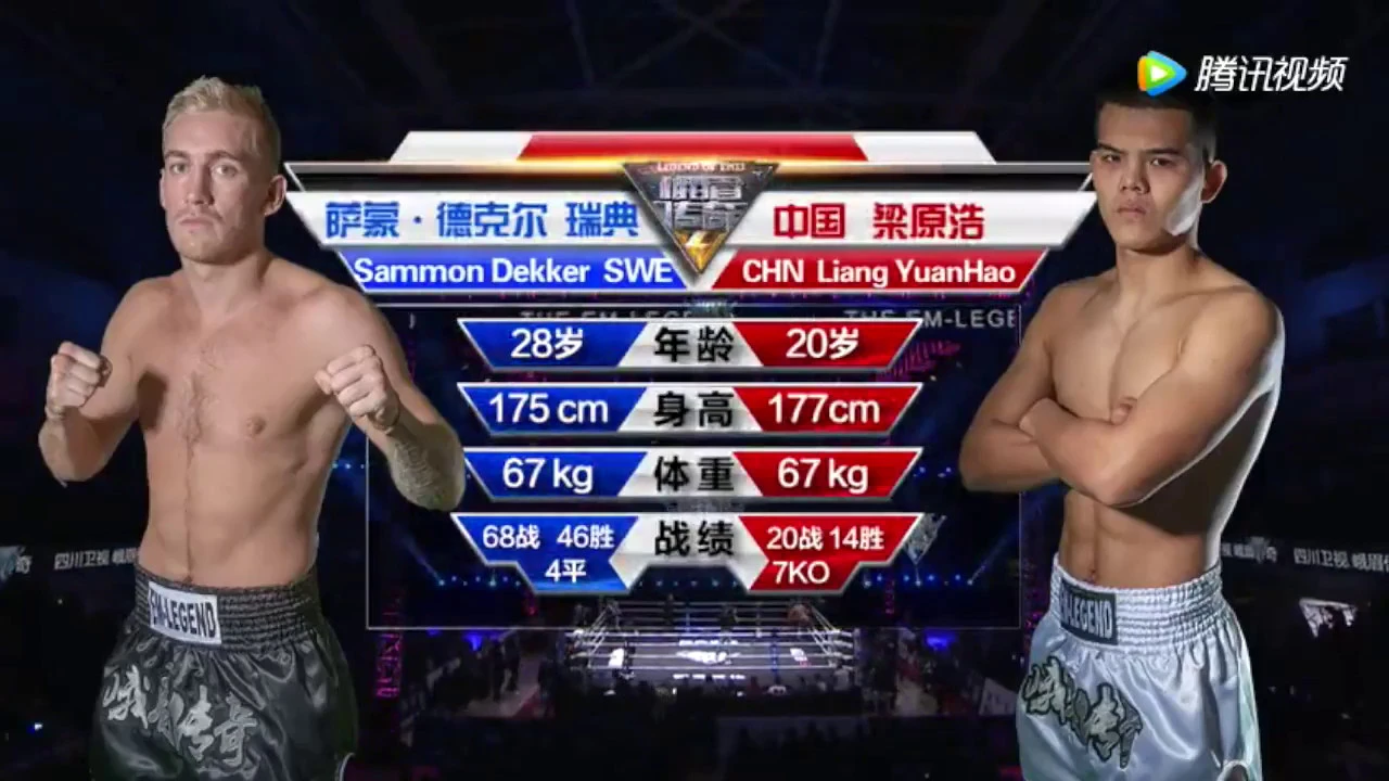 Liang Yuanhao vs Sammon Decker | EM Legend Fight background