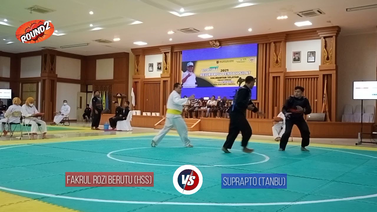 Kejurprop KalSel2021 Final kelas H Putra Fakrul Rozi Berutu (HSS) VS Suprapto (Tanbu) backdrop