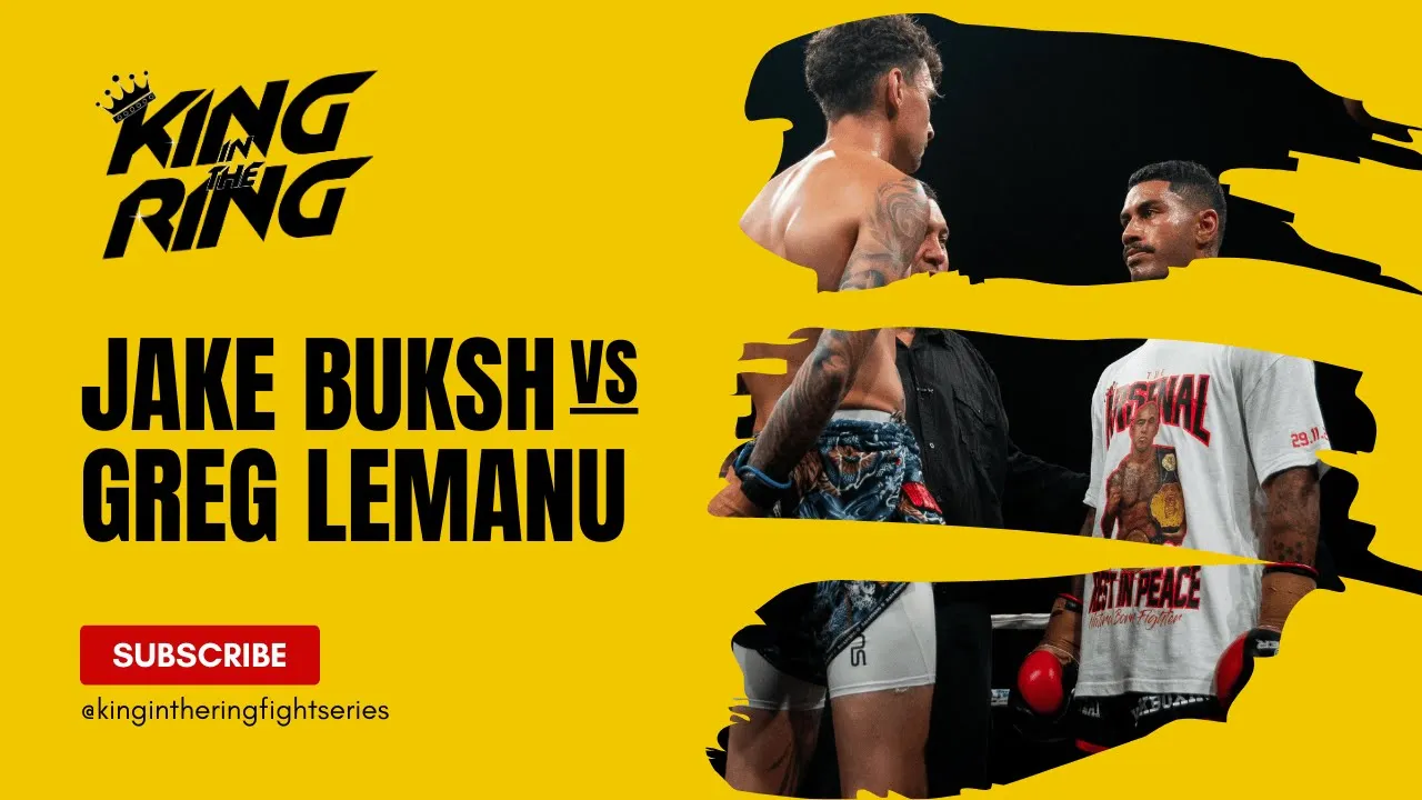 68KG : Jake Buksh vs Greg Lemanu background