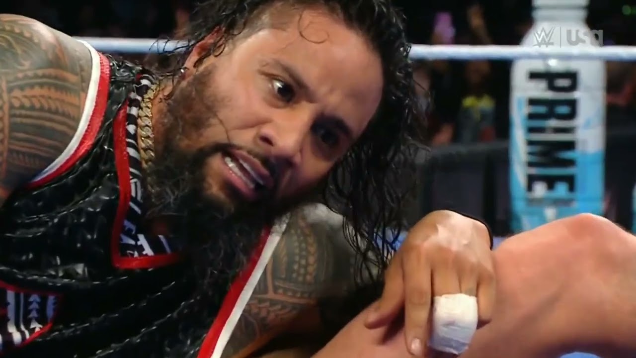 WWE SMACKDOWN DREW MCINTYRE VS JIMMY USO 03/07/25 background
