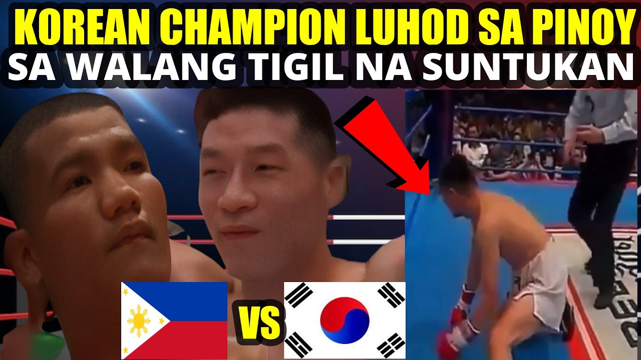 PINOY PINALUHOD ANG KOREAN CHAMPION | GRABI! BAKBAKAN HANGGANG DULO background