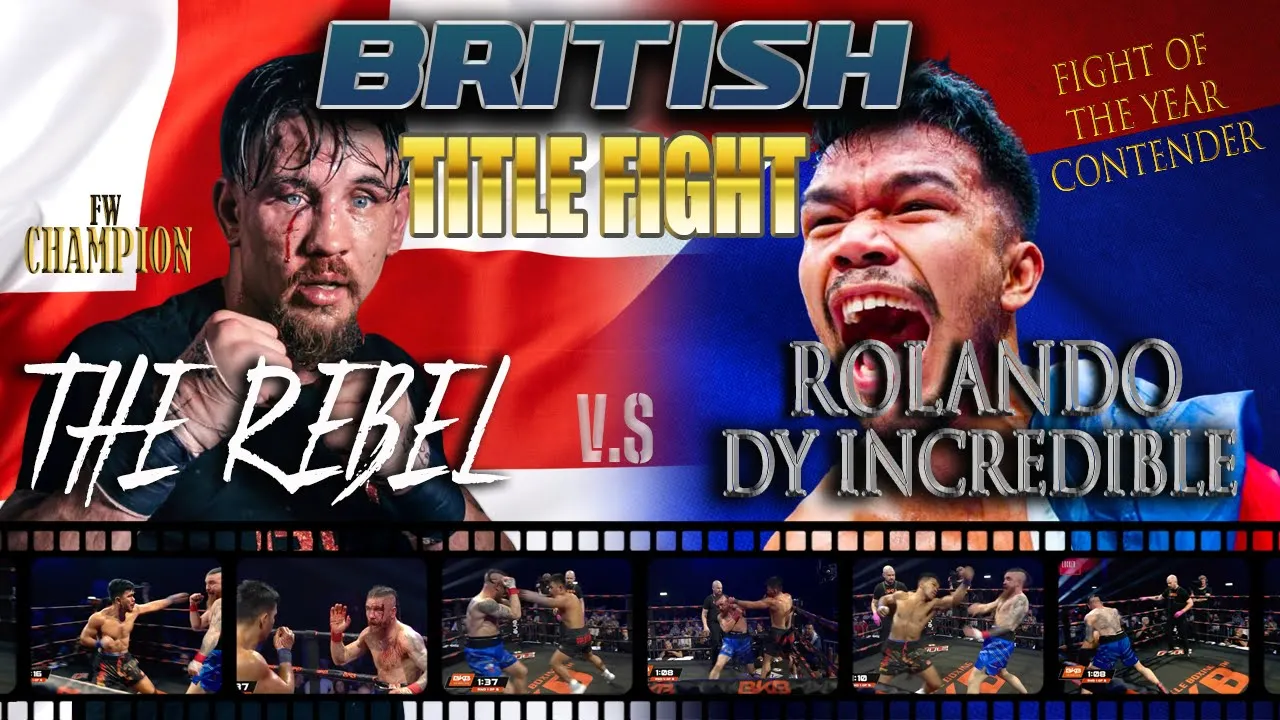 MARTIN REFFELL VS ROLANDO DY INCREDIBLE | EXPLOSIVE BAREKNUCKLE TITLE BOUT |