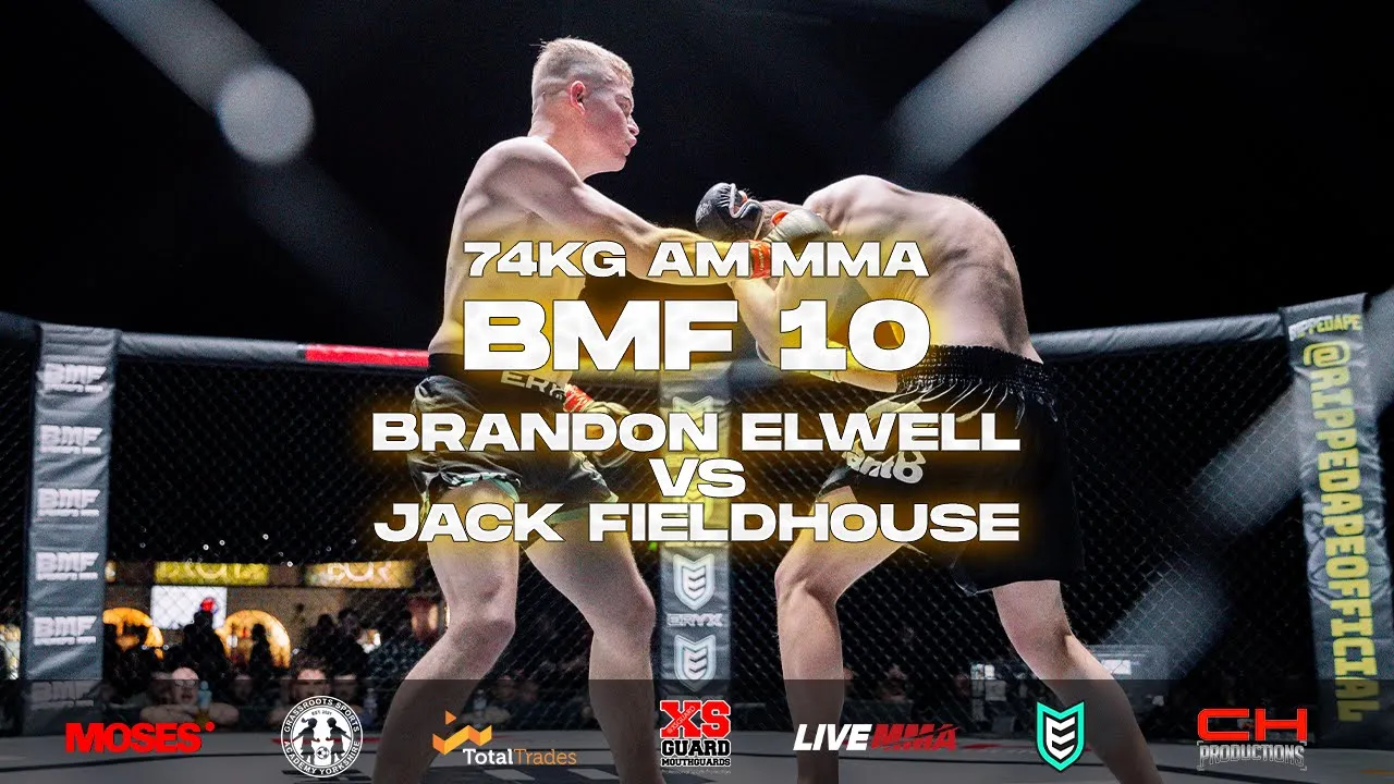 BMF 10 | Brandon Elwell vs Jack Fieldhouse | Amateur Super Lightweight MMA