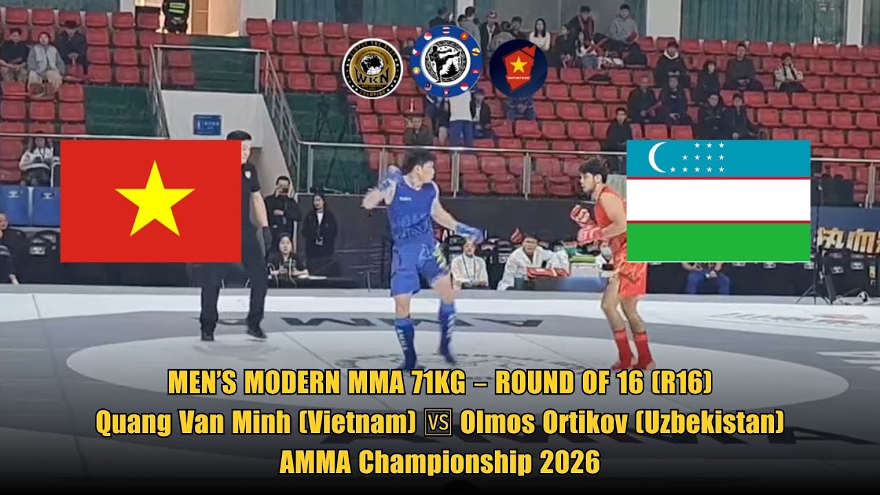 Quang Van Minh (VN) 🆚 Olmos Ortikov (Uzbekistan) | AMMA Championship 2026 - MEN’S MODERN MMA 71KG